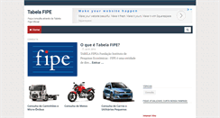 Desktop Screenshot of fipetabela.com